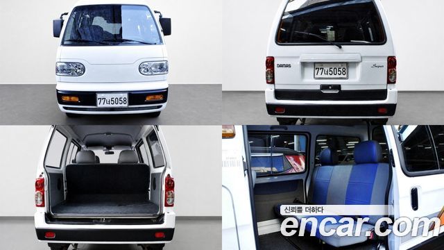 Chevrolet Korea Damas — exterior