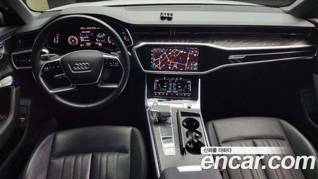 Audi A6 — interior