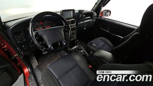KG Mobility Korando — interior
