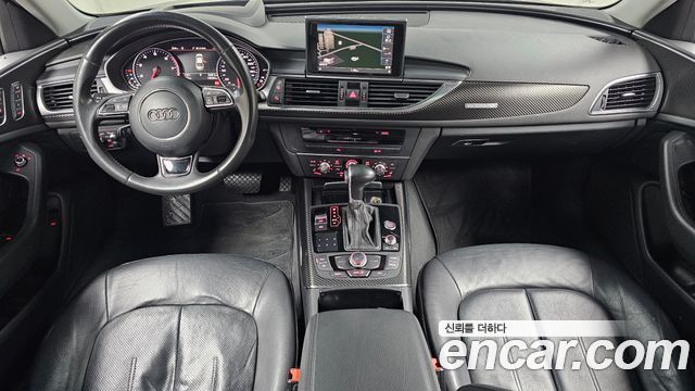 Audi A6 — interior