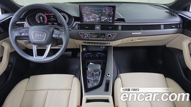 Audi A5 — interior