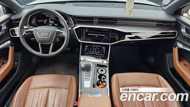 Audi A6 — interior
