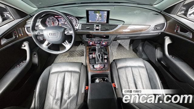 Audi A6 — interior