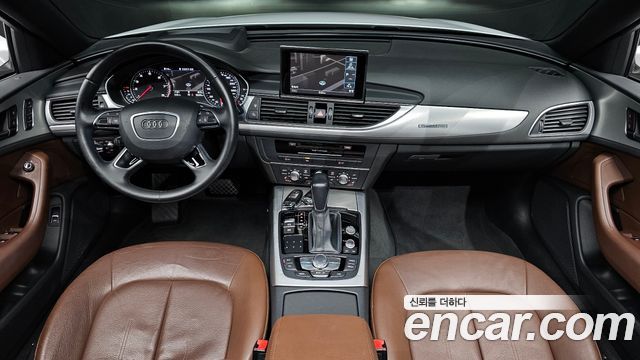 Audi A6 — interior