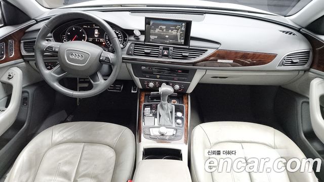 Audi A6 — interior