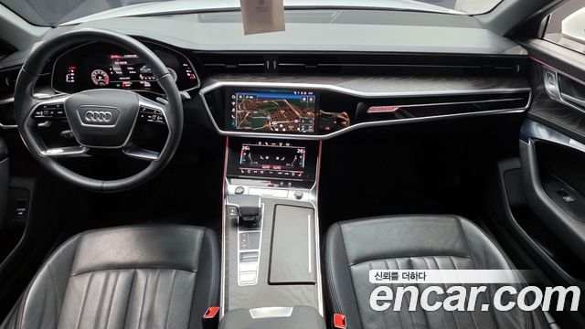 Audi A6 — interior