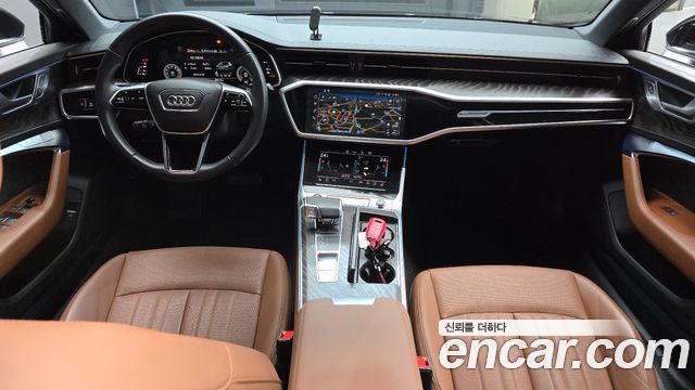 Audi A6 — interior