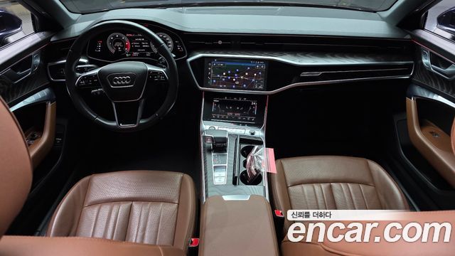 Audi A6 — interior