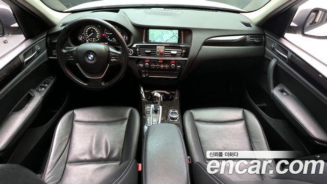 BMW X3 — interior