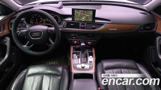 Audi A6 — interior