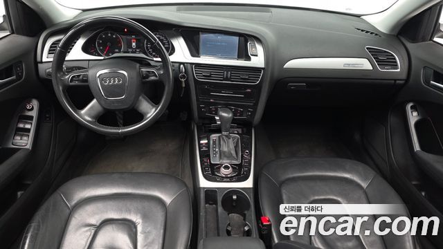 Audi A4 — interior