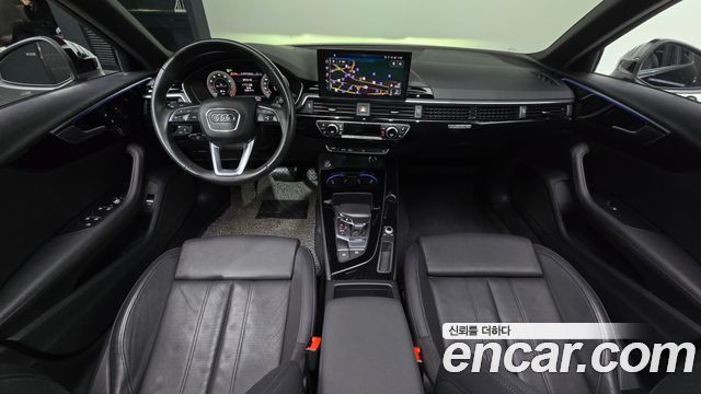 Audi A4 — interior