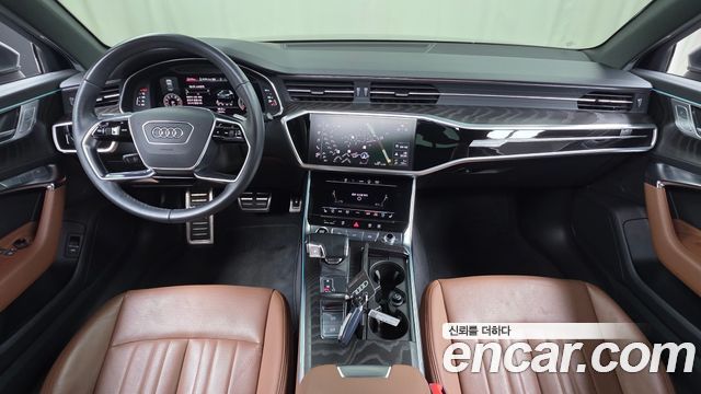Audi A6 — interior