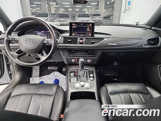 Audi A6 — interior