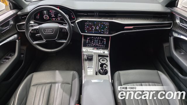 Audi A6 — interior