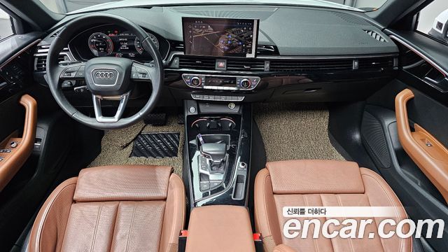Audi A4 — interior