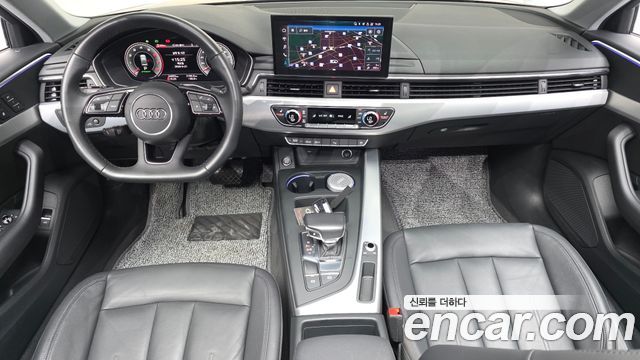 Audi A4 — interior