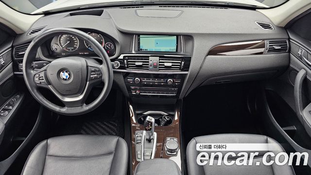 BMW X3 — interior