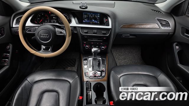 Audi A4 — interior