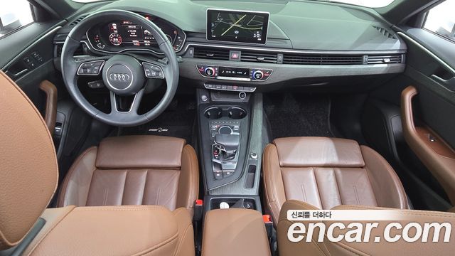 Audi A4 — interior
