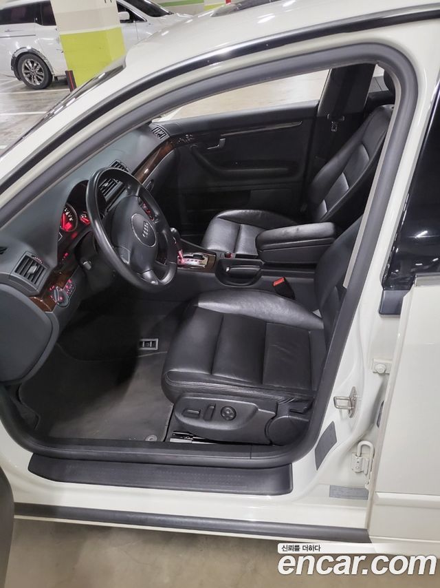 Audi A4 — interior