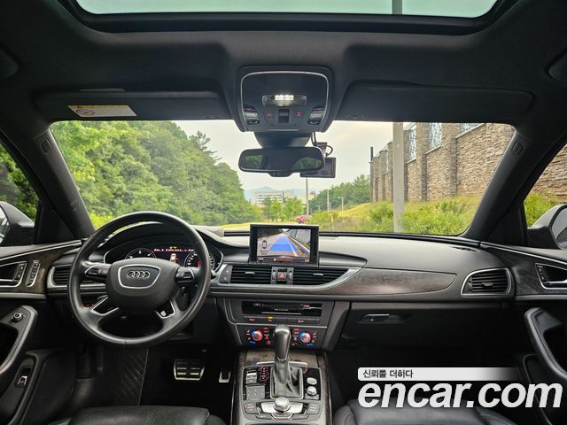 Audi A6 — interior