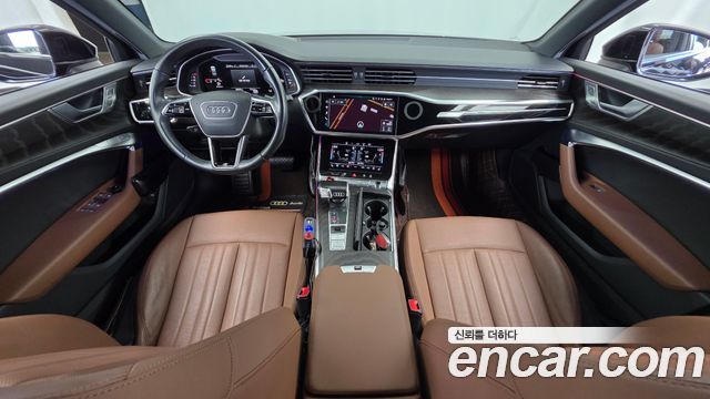 Audi A6 — interior