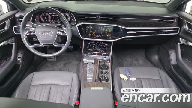 Audi A6 — interior
