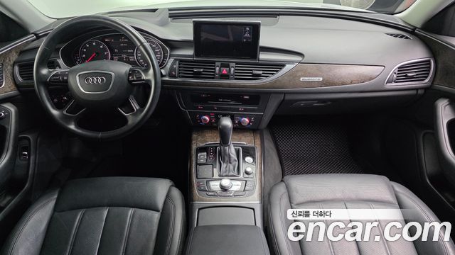 Audi A6 — interior