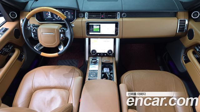 Land Rover Range Rover — interior