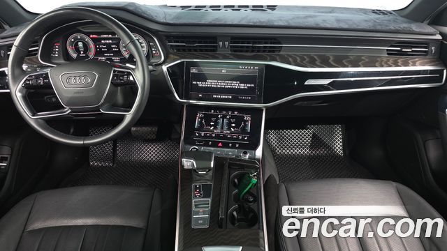 Audi A6 — interior