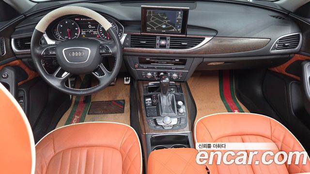 Audi A6 — interior