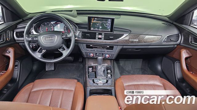 Audi A6 — interior