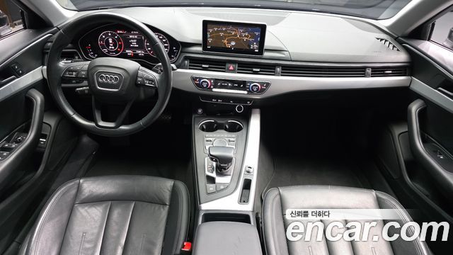 Audi A4 — interior