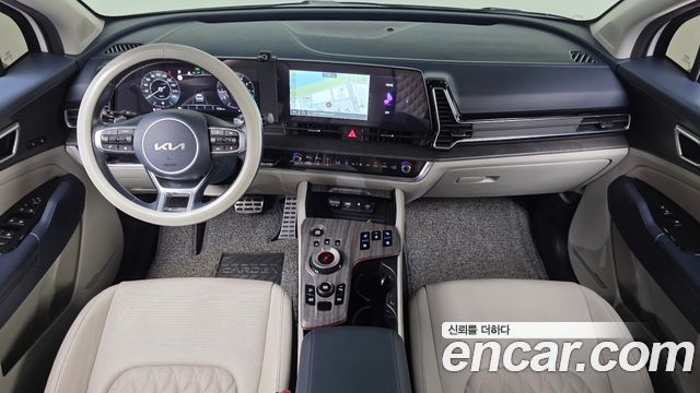 Kia Sportage — interior