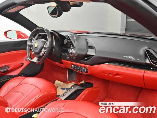 Ferrari 488 — interior