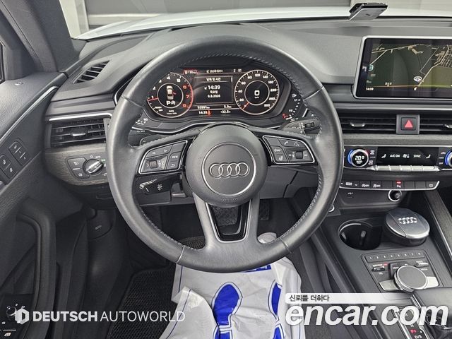 Audi A4 — interior