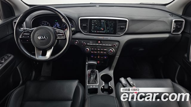 Kia Sportage — interior