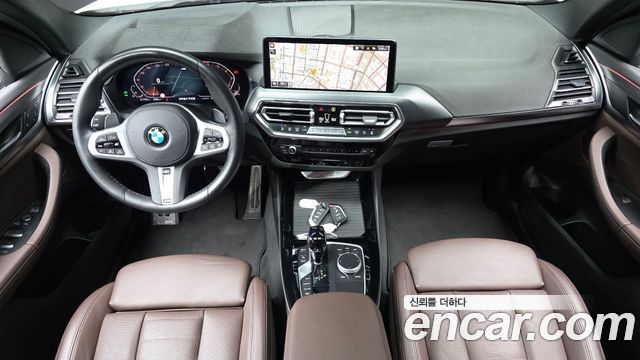 BMW X3 — interior