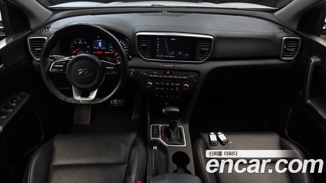 Kia Sportage — interior