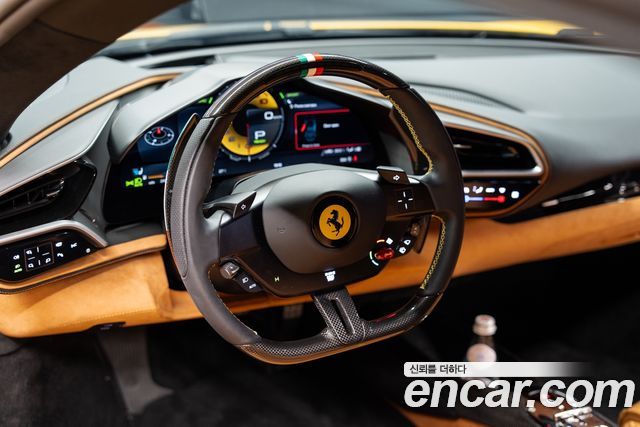 Ferrari 296 — interior