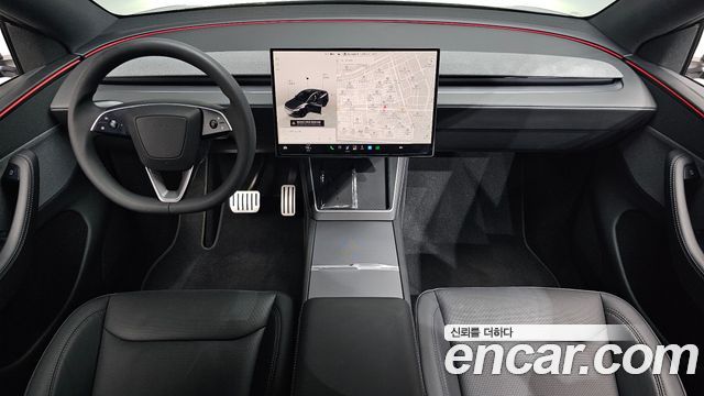 Tesla Model Y — interior