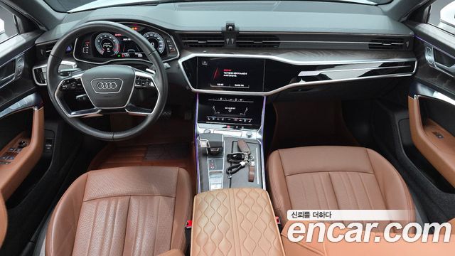 Audi A6 — interior