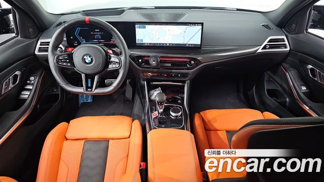 BMW M3 — interior