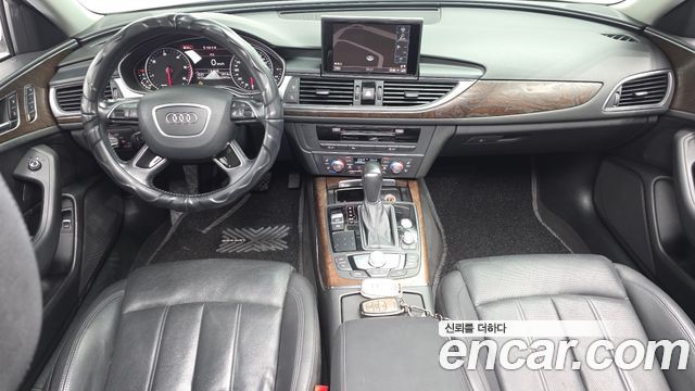 Audi A6 — interior