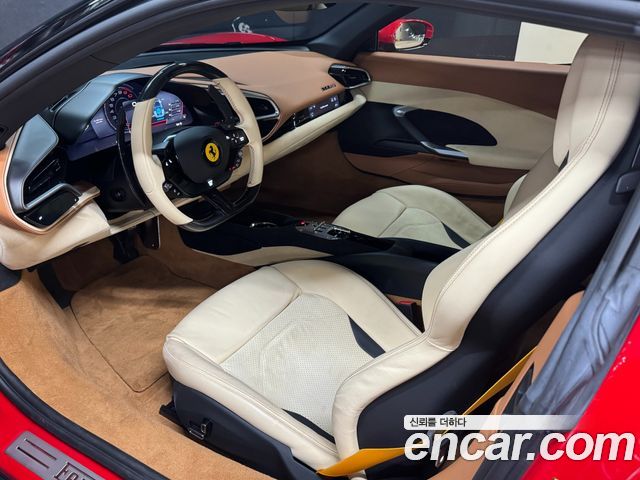 Ferrari 296 — interior