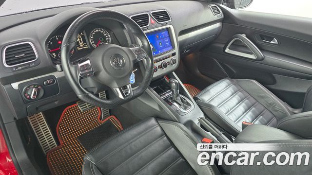 Volkswagen Scirocco — interior