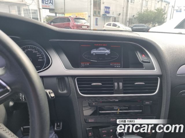 Audi A4 — interior