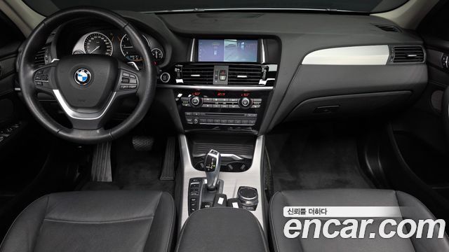 BMW X3 — interior