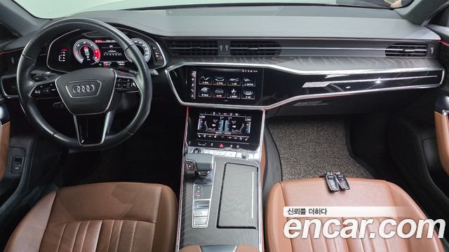 Audi A6 — interior
